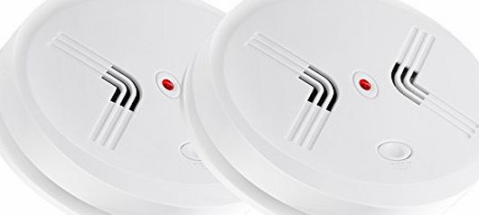 Topop [2-in-1] Carbon Monoxide And Smoke Detector, Simultaneous Alarm System, 7-Year Guarantee, with Battery Backup, 85dB Acoustic Alarm, for House Lounge Bedroom Living Room Basement Garage Hotel Office Sc